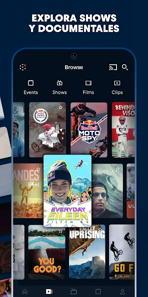 Red Bull TV: deportes en vivo screenshot 3