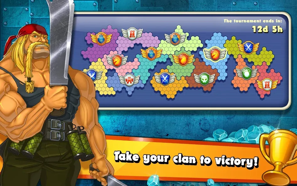 Jungle Heat: War of Clans screenshot 13