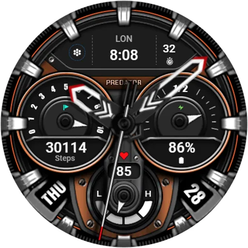 WFP 239 Ultra watch face screenshot 46