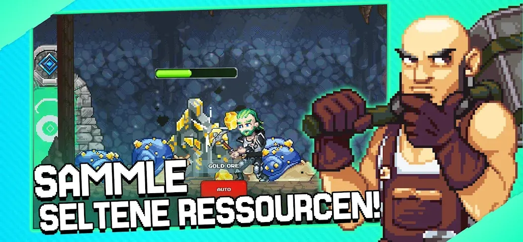 Miners Settlement: Idle RPG screenshot 5