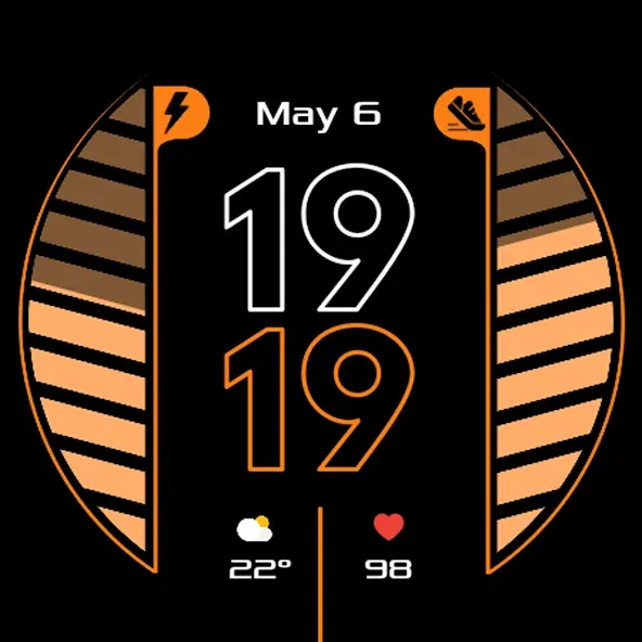 CLD M002 Watch Face for WearOS screenshot 19