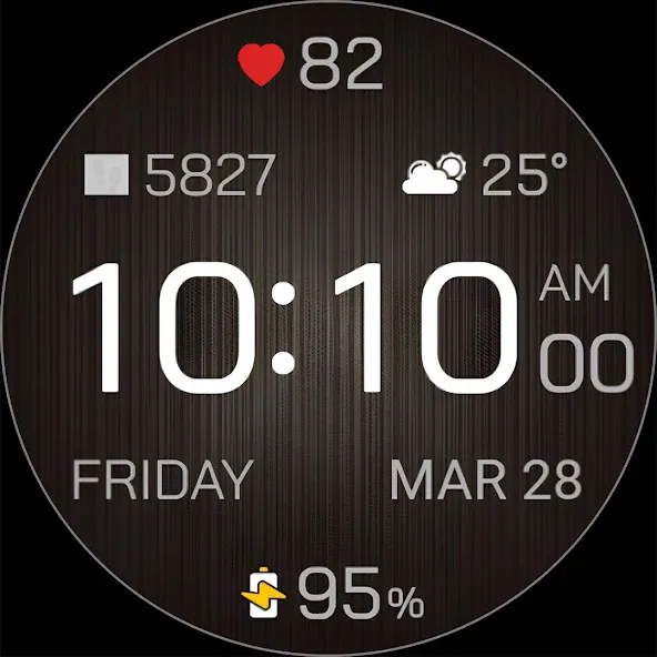 Time Canvas Digital Watch Face screenshot 35