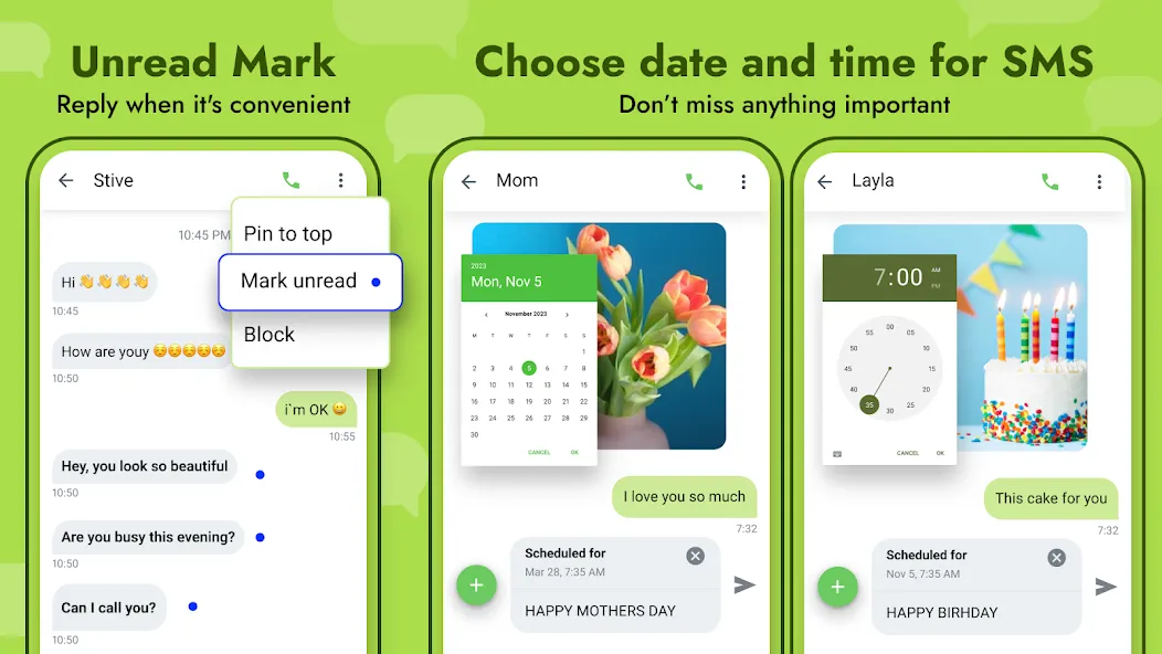 Messages - SMS Texting App screenshot 31
