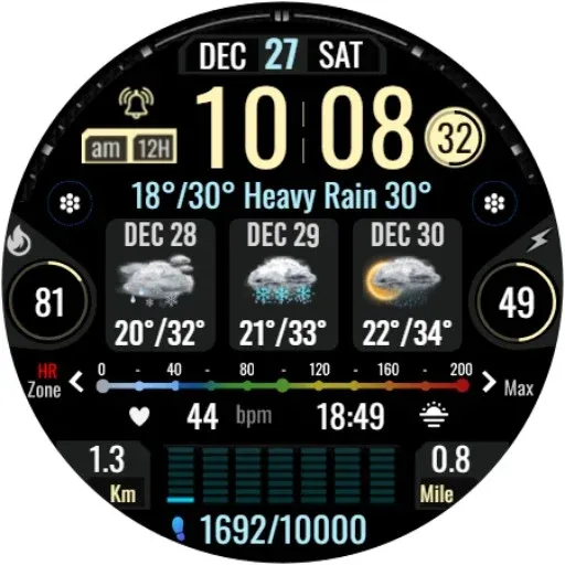 Informative Digital Weather A4 screenshot 17