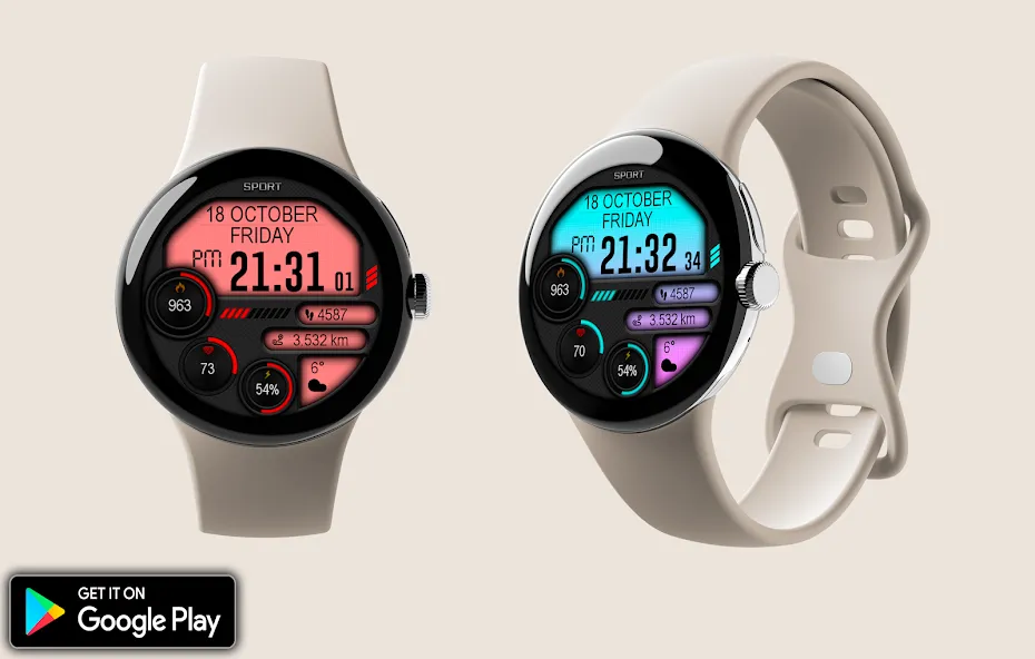 Digital Iwasa Watch Face screenshot 5