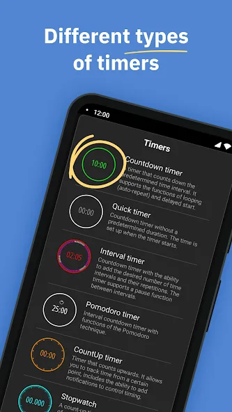 MultiTimer: МультиТаймер screenshot 2