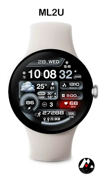 ML2U 261 Watch Face screenshot 1