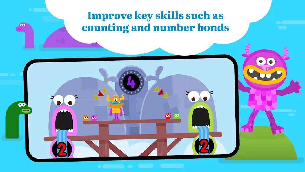 Math: Teach Monster Numbers screenshot 2