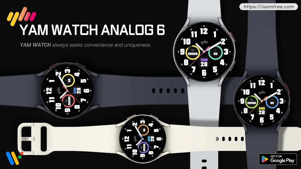 YamWatch Analog 6 screenshot 1