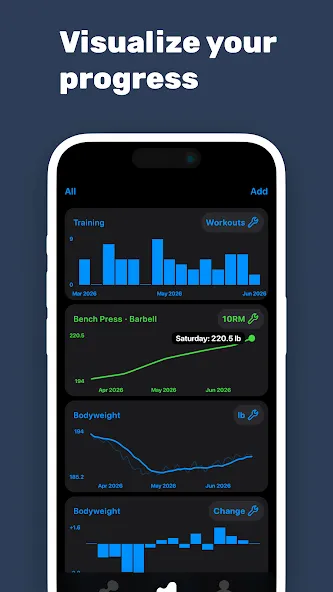 Alpha Progression Gym Tracker screenshot 7