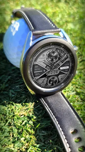 ZKin WatchFace White Machinery screenshot 5