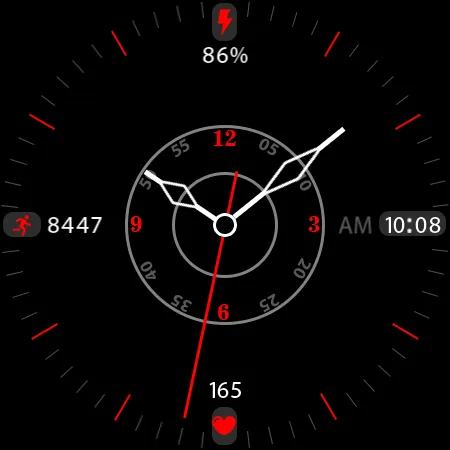 Key054 Analog Watch Face screenshot 27