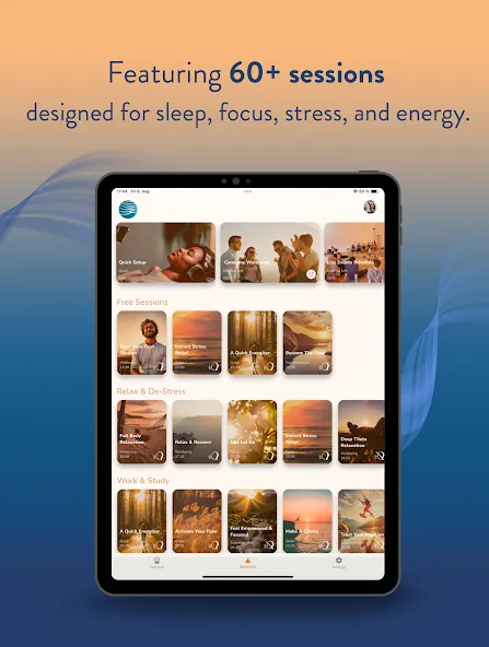 BE LIGHT: Calm & Focus Boost screenshot 9