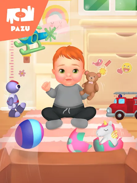 Juego de cuidado del bebé screenshot 13