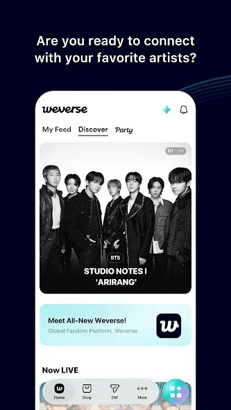 Weverse: Connect with Artists screenshot 2