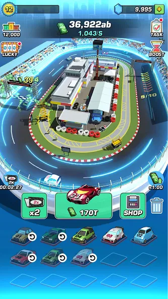 Idle Car Racing screenshot 2
