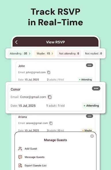 Invitation Maker: Cards & RSVP screenshot 6