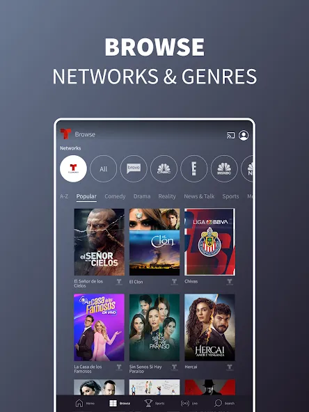 Telemundo: Series y TV en vivo screenshot 18