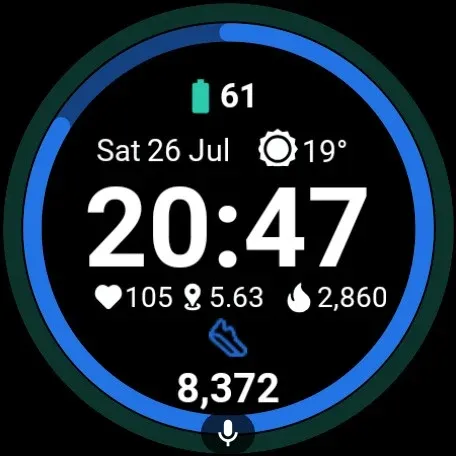 G Fit: Health Watch Face Wear screenshot 8