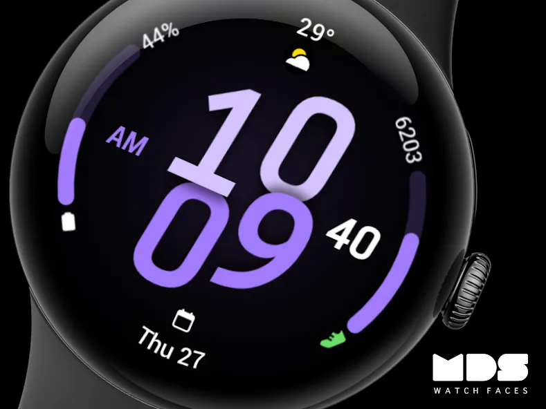 MDS452 Digital Watch Face screenshot 7