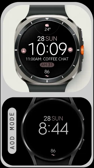 Battery Rose Gold watch face screenshot 5