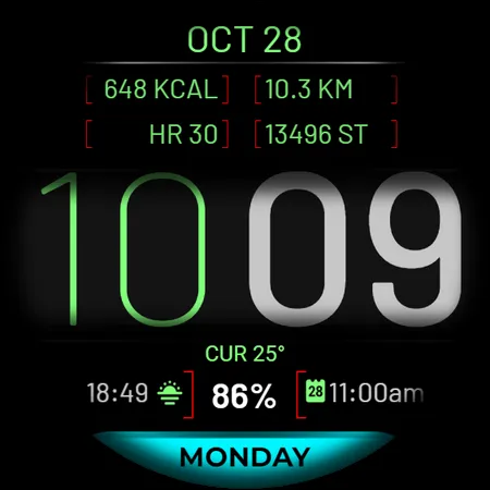 Watch Face H11 screenshot 6