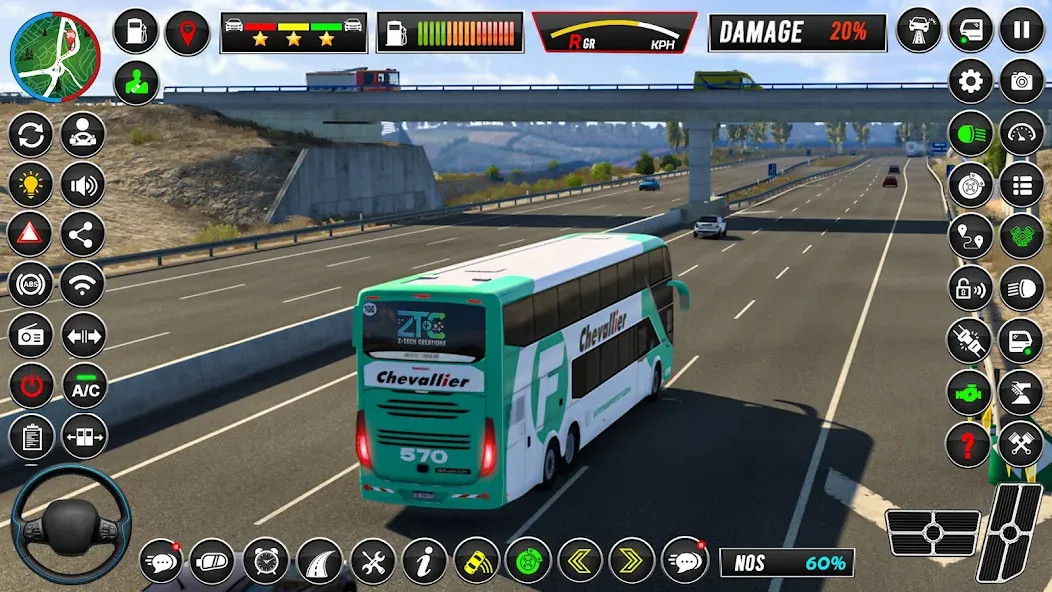 Mini Bus Coach Bus Driving 3D screenshot 8