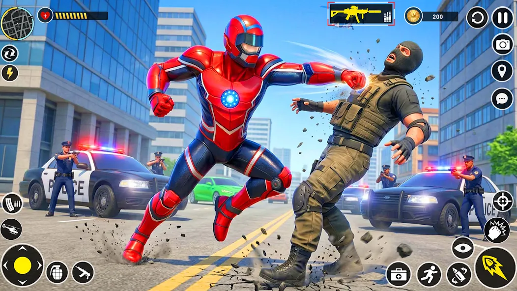 Spider Rope Hero: Crime Town screenshot 6