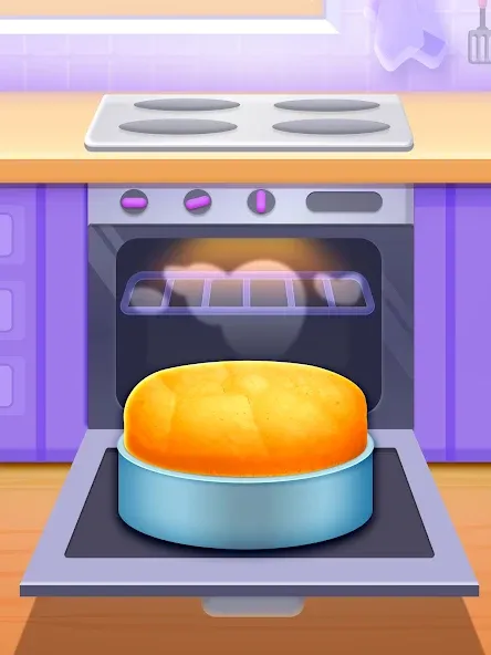 蛋糕 做饭小游戏 - 儿童做饭游戏 2-5, 厨房 儿童游戏 screenshot 10
