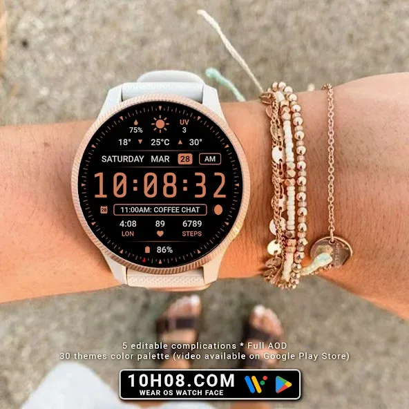 Watch face 10h08.com #146 screenshot 2