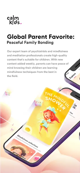 Calm Kids: Mindfulness & Yoga screenshot 1