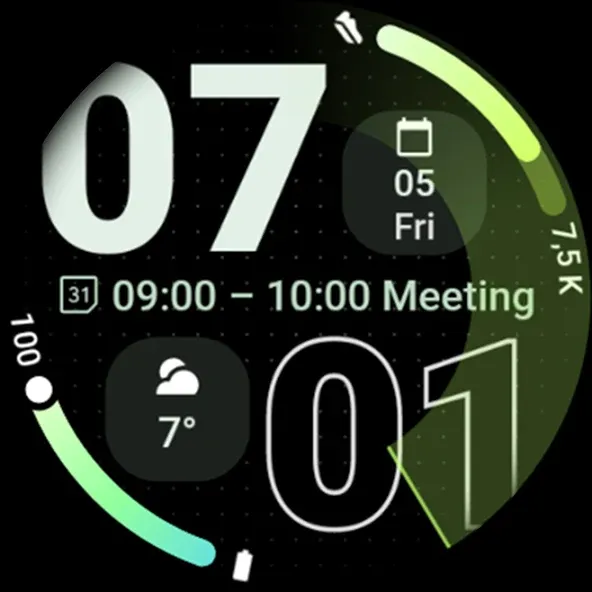 Nomad Watch Face screenshot 10