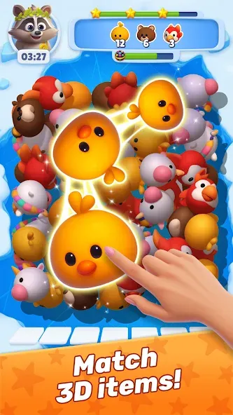 Mighty Match - 3D Puzzle Game screenshot 1