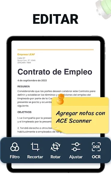Escáner PDF: Documents Scanner screenshot 9