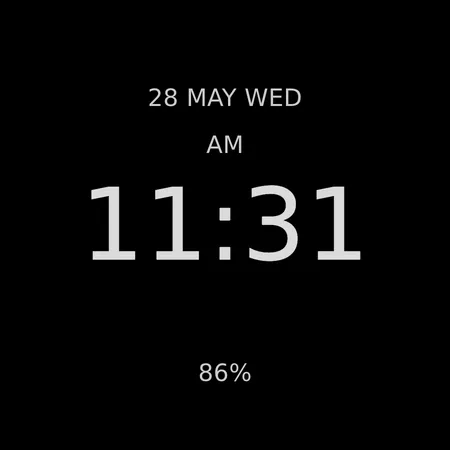 Single Glance Watch Face screenshot 12