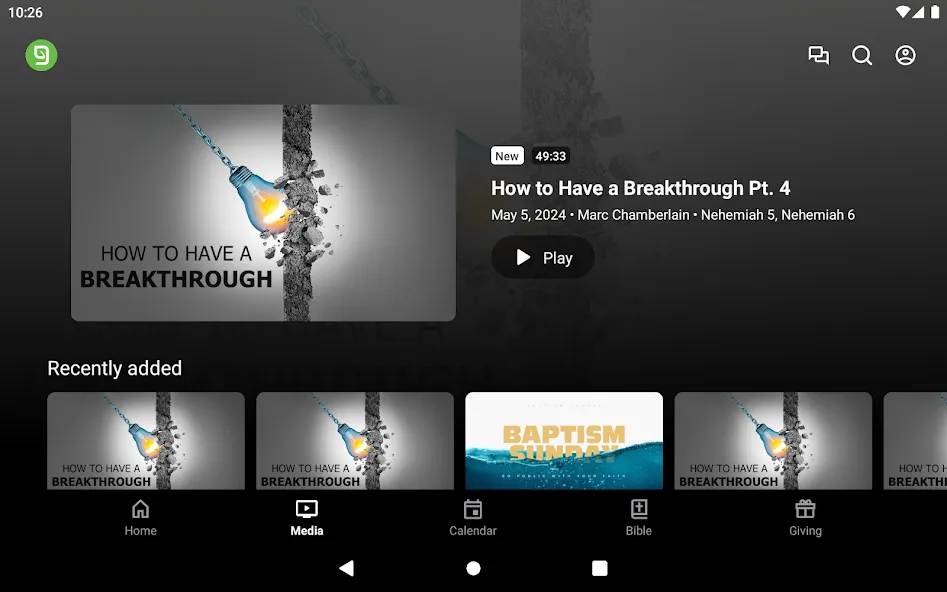 Genesis Bible Church Scio screenshot 5