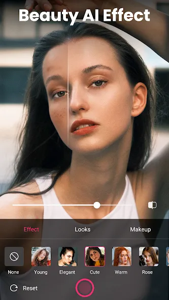 Cámara de belleza:cámara dulce screenshot 2