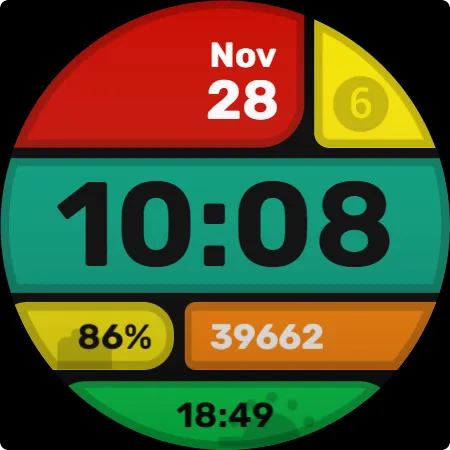 Simple Widget Watch Face v2 screenshot 8