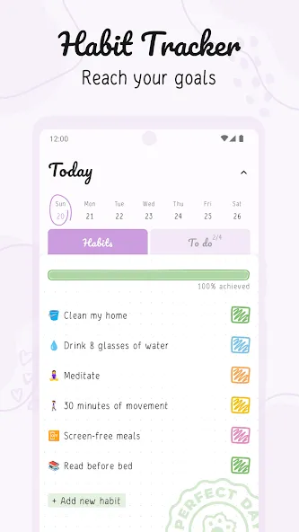 Hizo: Habit Tracker & Todo screenshot 1