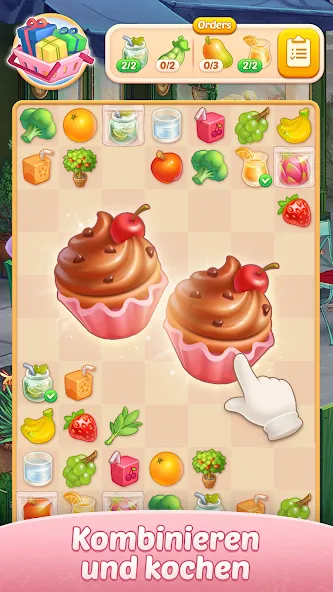 Corner Cafe: Merge & Cook screenshot 2