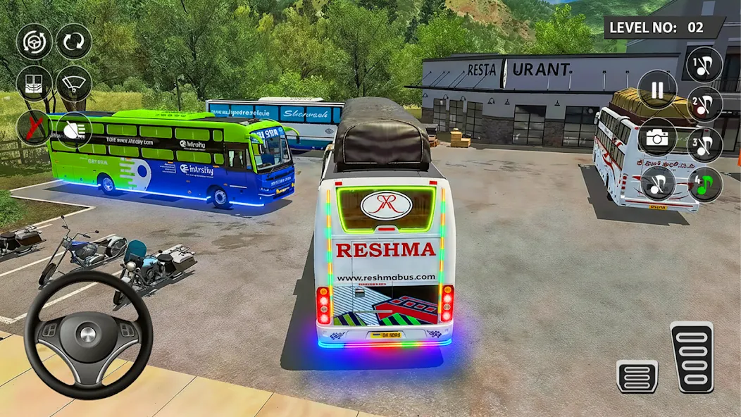Bus Simulator 3D Tour Bus Game screenshot 1