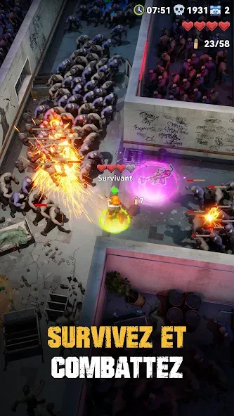 Vagues de zombies screenshot 6