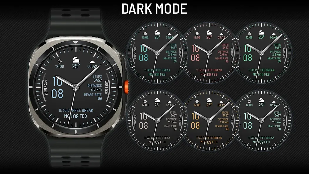 Node N1 Analog Watch Face screenshot 3