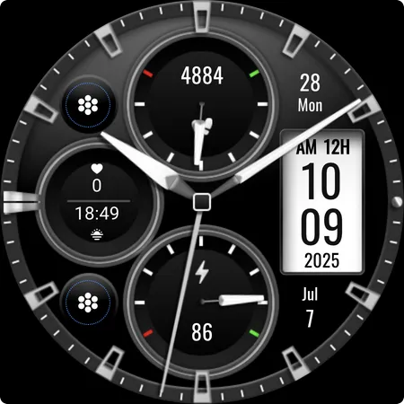 MJ178 Elegant Hybrid WatchFace screenshot 23