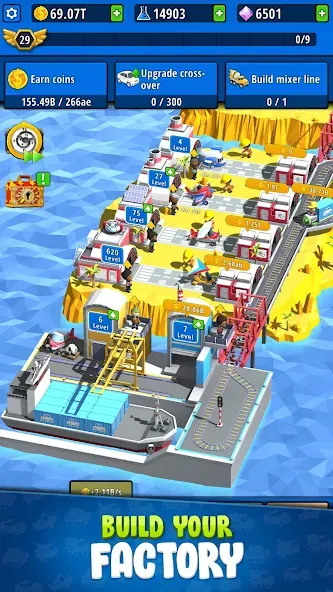 Idle Inventor - Factory Tycoon screenshot 1