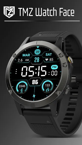 Digital Watch Face screenshot 1