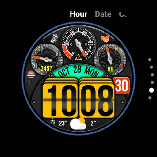 Digital Watch Face MB376 screenshot 28