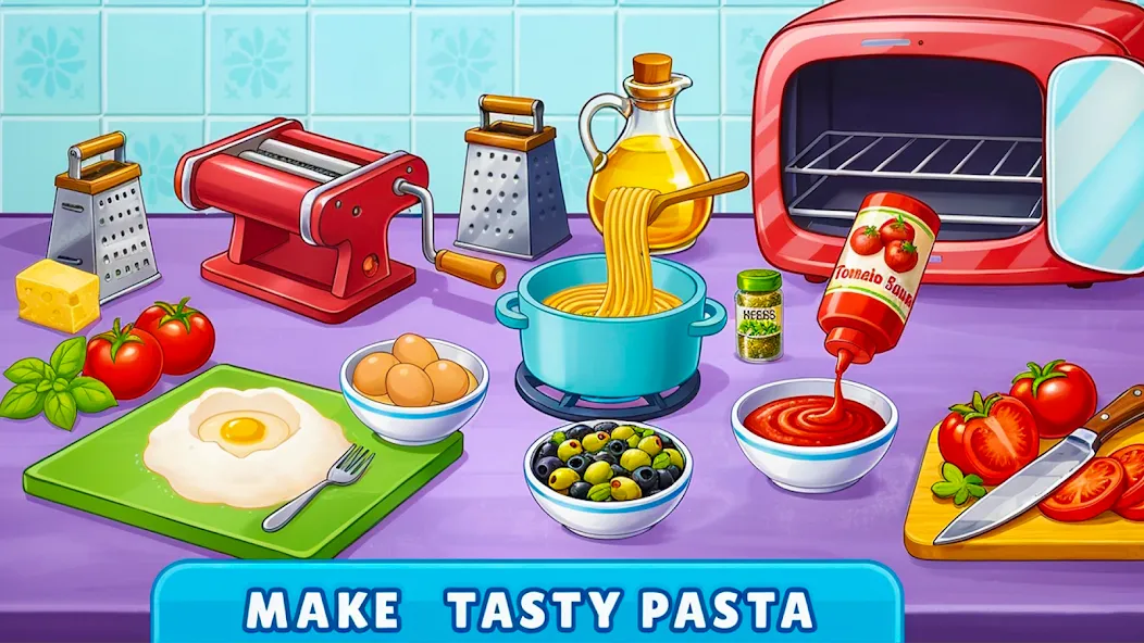 Kitchen Set Chef Cooking Time screenshot 3