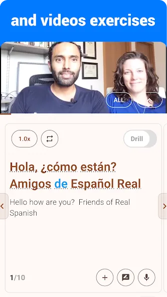 Spanish Listening & Speaking screenshot 5