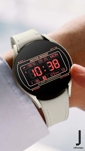 JJ-Digital030 Watch Face screenshot 4
